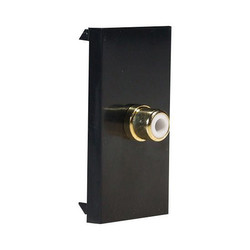 Euro Audio Visual Modules Phono (Female) Module (RCA) Black