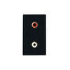 Euro Audio Visual Modules 2 RCA (Phono) Black