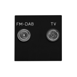 Euro Audio Visual Modules Diplex Module (FM DAB/TV) Black