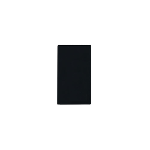 Euro Blank Plate Modules Single Blank Plate Black