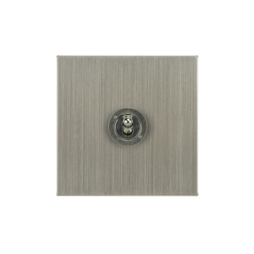 Horizon Square Dolly Switch 1 gang 20 amp 2 way Satin Nickel