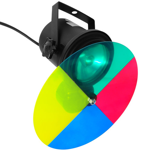 Pin Spot Colour Wheel 240V 30W Black