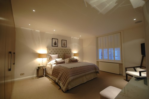 Bedside lights in bedroom
