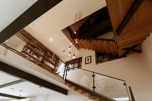Carbon filament lamp pendant
