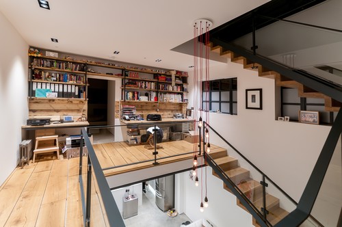 Downlighting home office