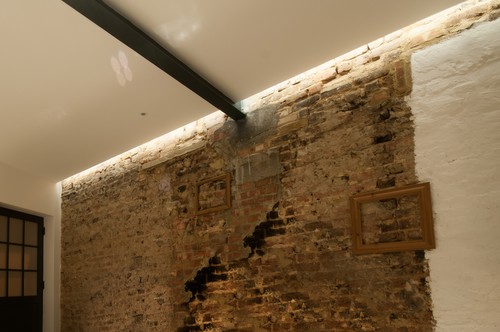 Shadow Gap using LED tape in garage