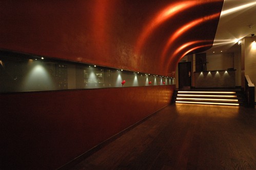 LED lights on stairs and recess