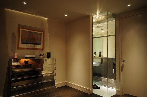 Downlighs in bedroom and en-suite