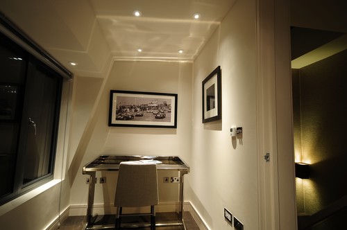 Downlights in office