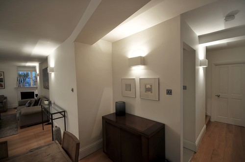 Plaster wall lights