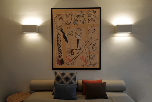 Plaster wall lights