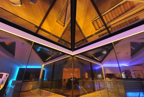 LED tape lighting frame edge