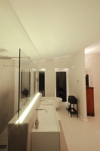 LED tape lighting mirror