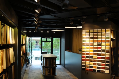 Accent lighting with heat sink track lights
