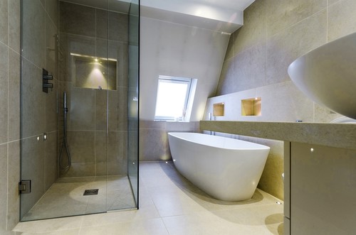 LED bubbles in alcoves