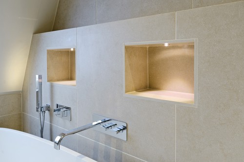 LED bubbles in alcoves