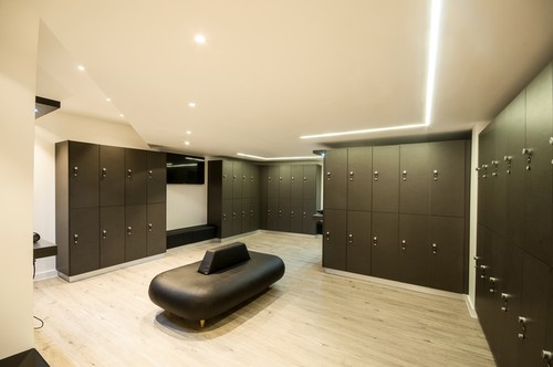 LED tape recessed with extrusion