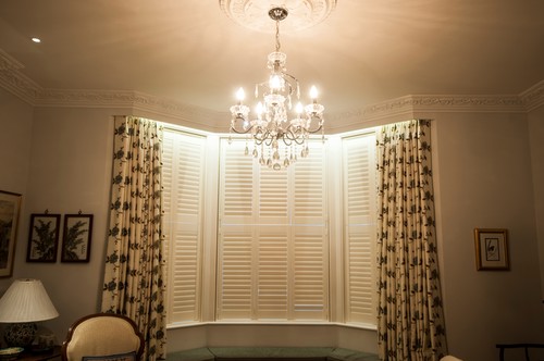 LED tape in curtian pelmet