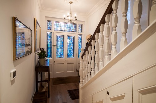 Pendant in hallway