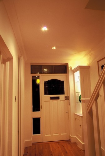 Compasso lights in hall