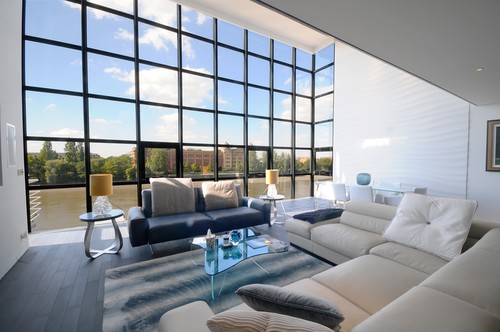 Lutron controlled blinds