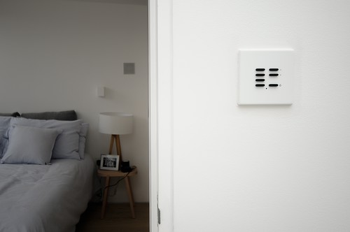 7 button Wise Vogue switch in bedroom