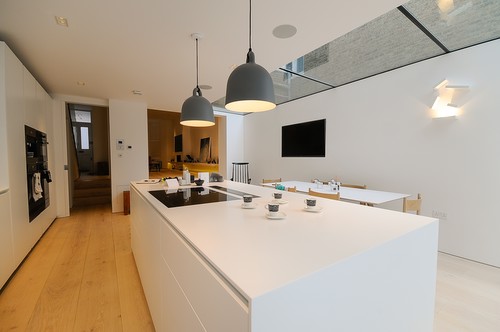 Large kitchen pendants and wall light