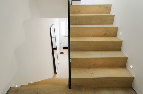 Low level lights on staircase