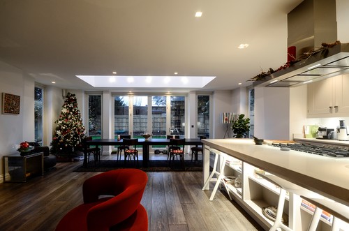 Crystal Ice downlights in skylight