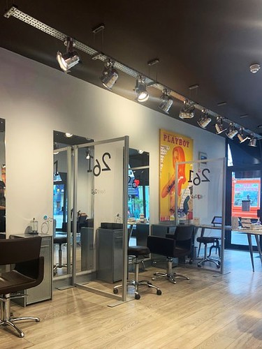 Theatre Spotlights in salon