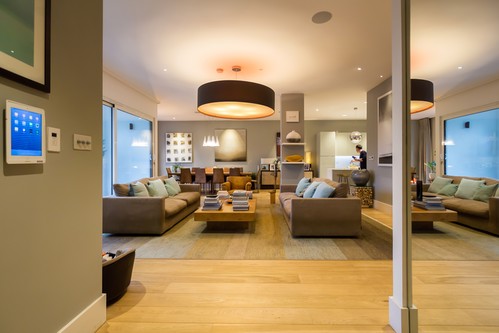 Rock n Roll Downlights with Reality LED Modules and a central pendant