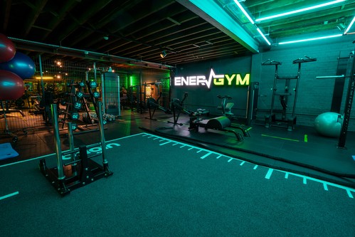Energym Logo lit up