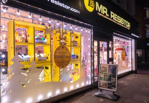 Mr Resistor Christmas Display