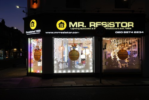 Mr Resistor Christmas Display