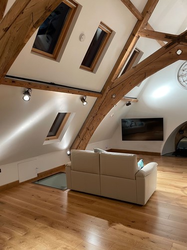 Theatre Spots lighting living room