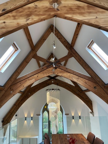 Wire System Along Beams