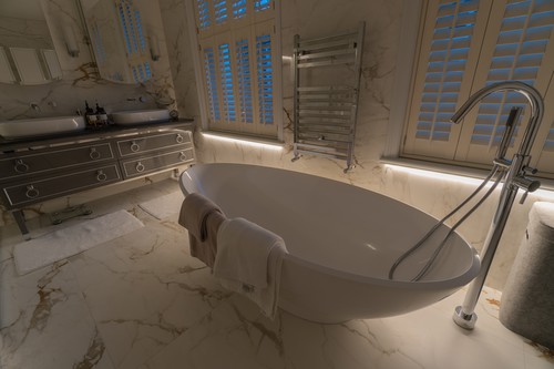 Ambient Light in the bathroom with LED Tapes