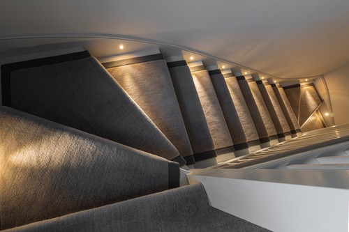 Low level lights on stairs
