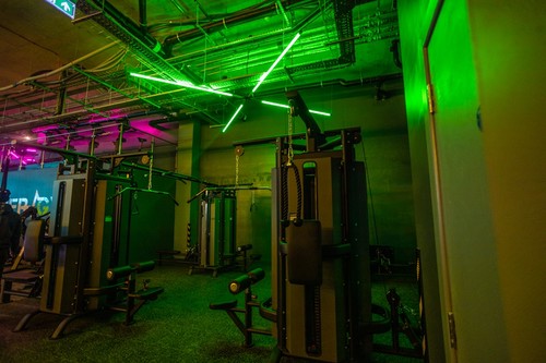 Stick Lights Lighting Gym