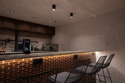 Recessed LED Tape with Spotlights and Downlights