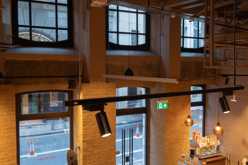 Suspended Track Lights