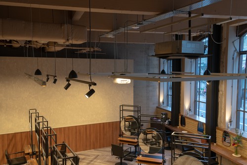 Suspended Track Lights
