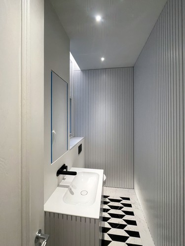 LED tape in alcove
