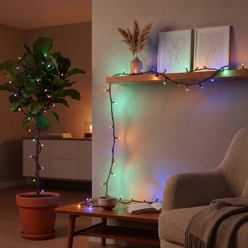 LED String Light Battery 10M Range