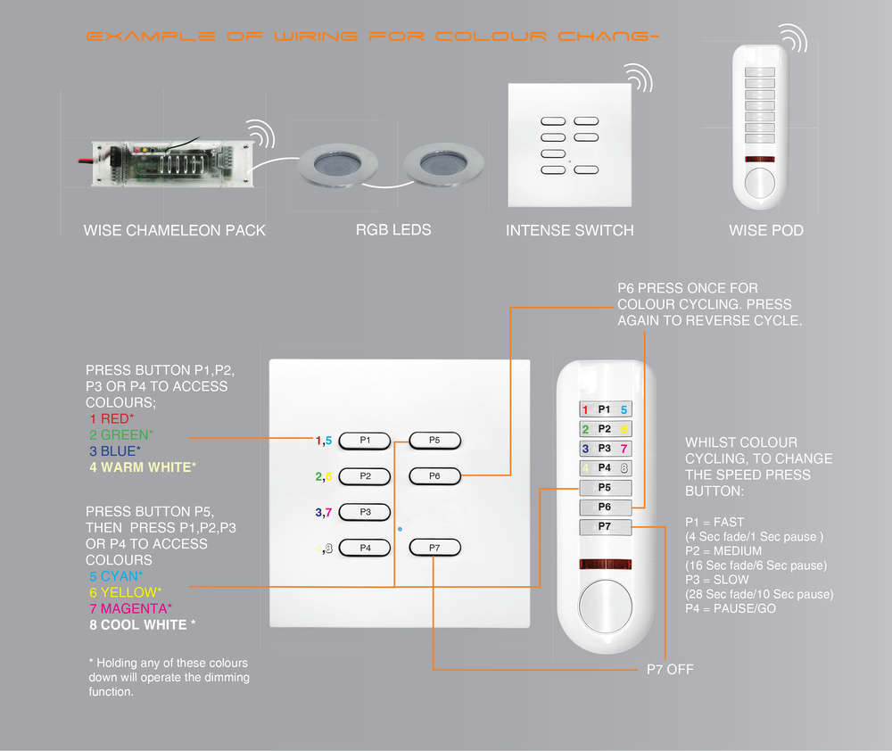 Wise Chameleon Master Outdoor Box 350mA 42W